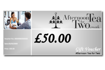 Afternoon Tea For Two gift voucher