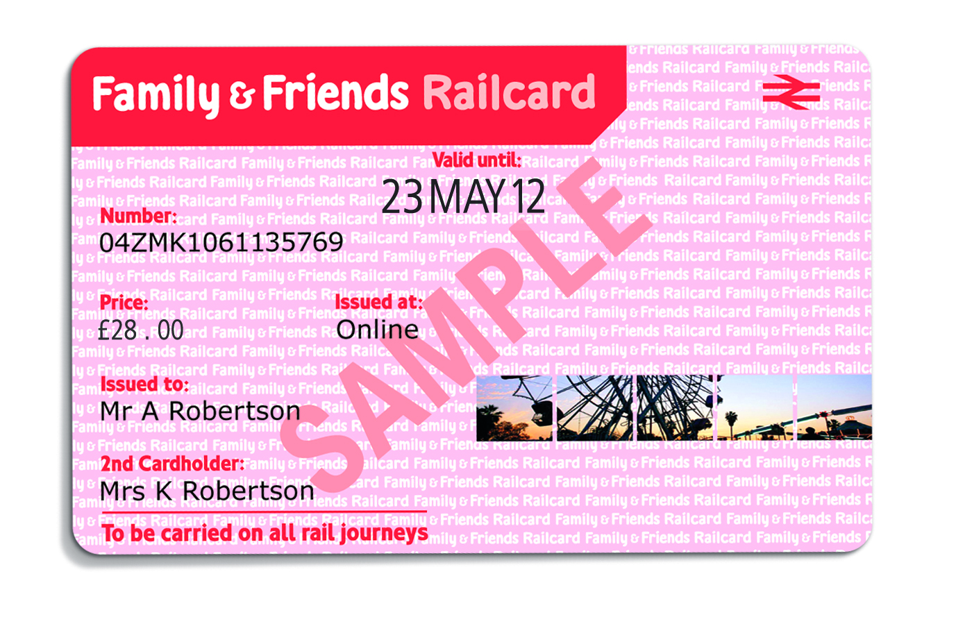 family travel card rail