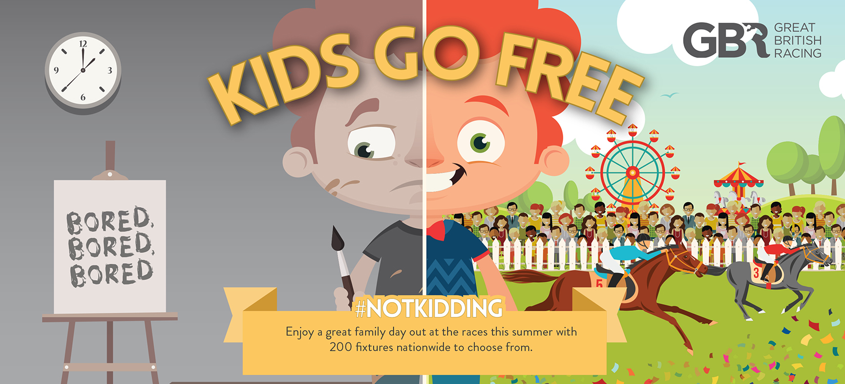 Kids go free at the races