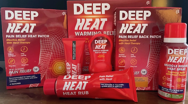 Deep Heat product range