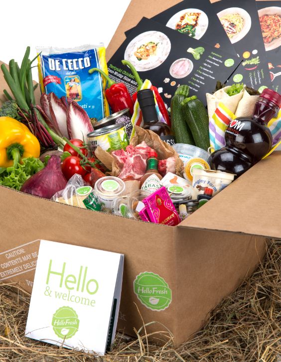 Hello Fresh family box