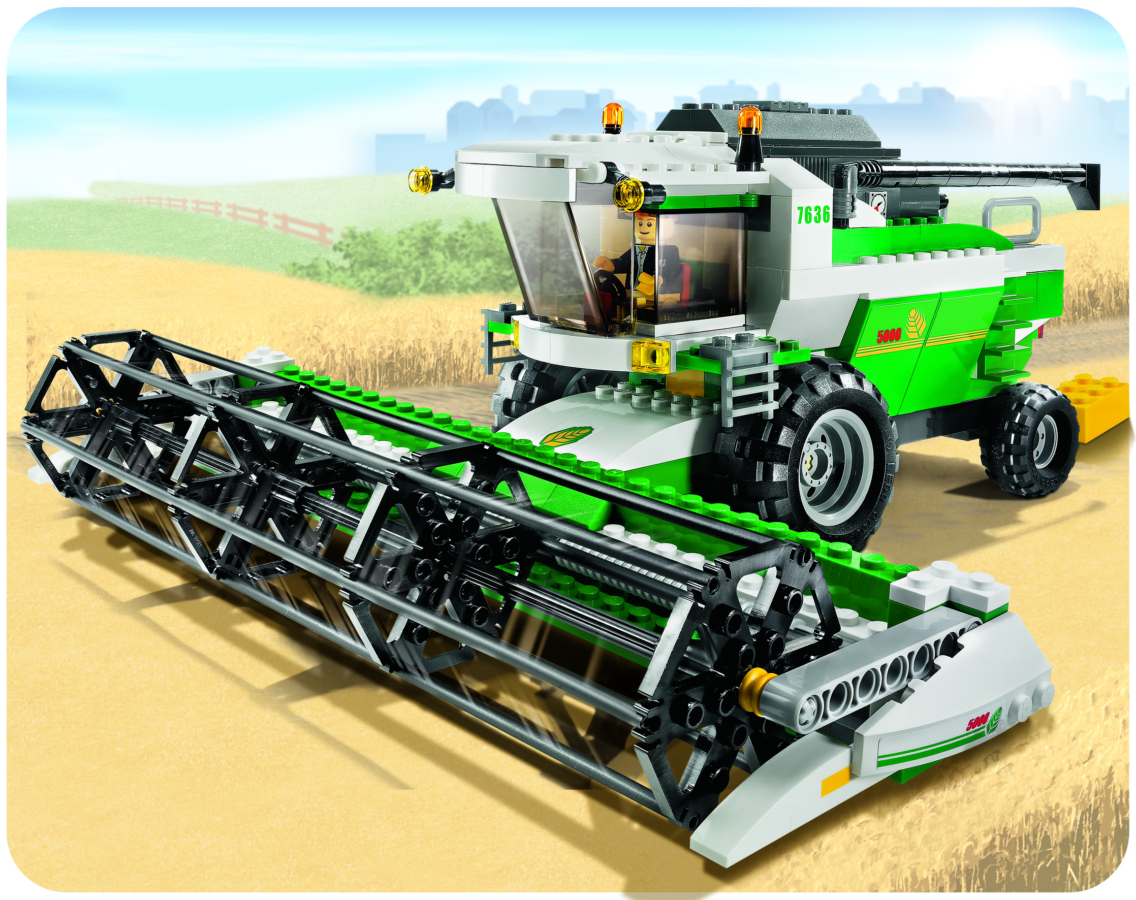 Lego City Farm Combine Harvester