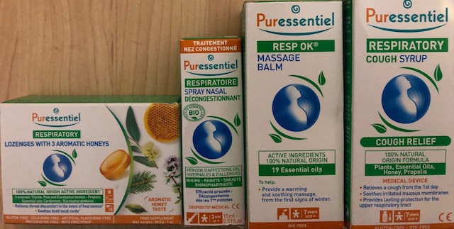 Puressentiel respiratory products