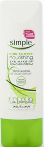 simple eye make-up remover