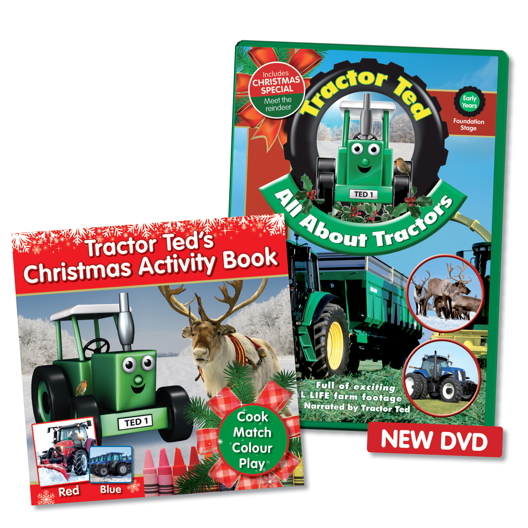 Tractor Ted DVD & Activity Book